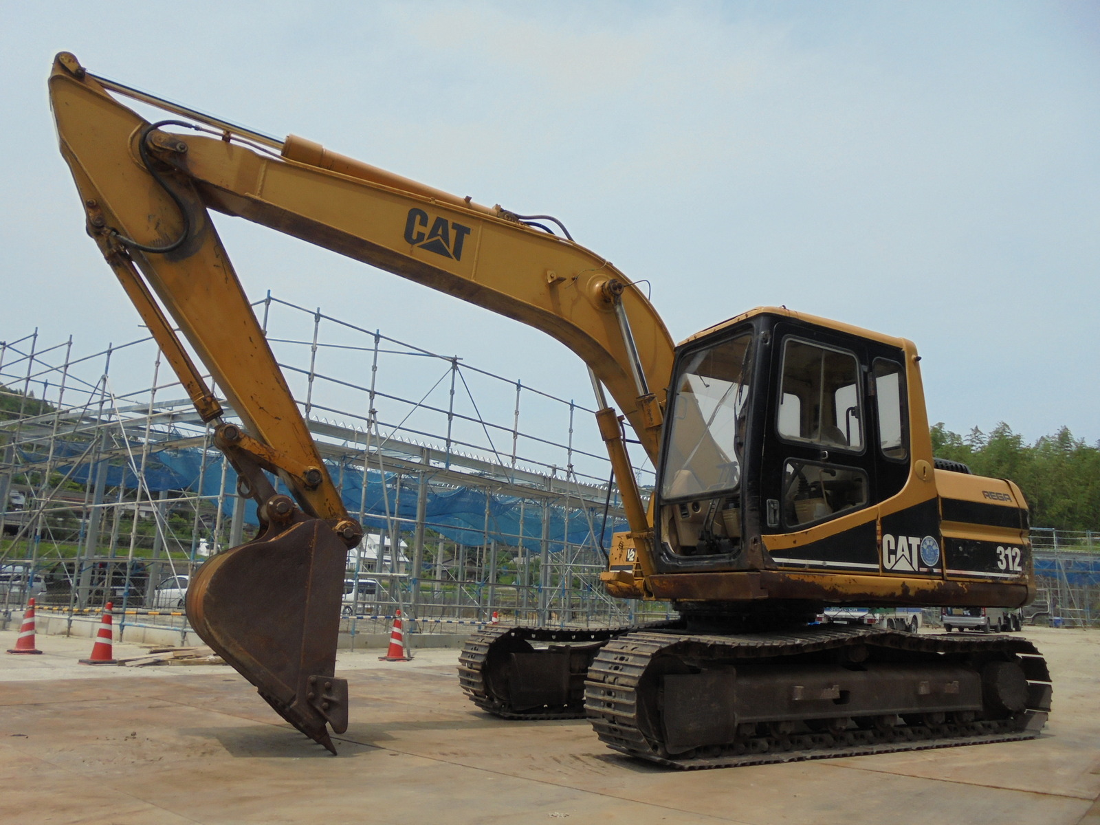 Used Construction Machine Used CAT CAT Excavator 0.4-0.5m3 312