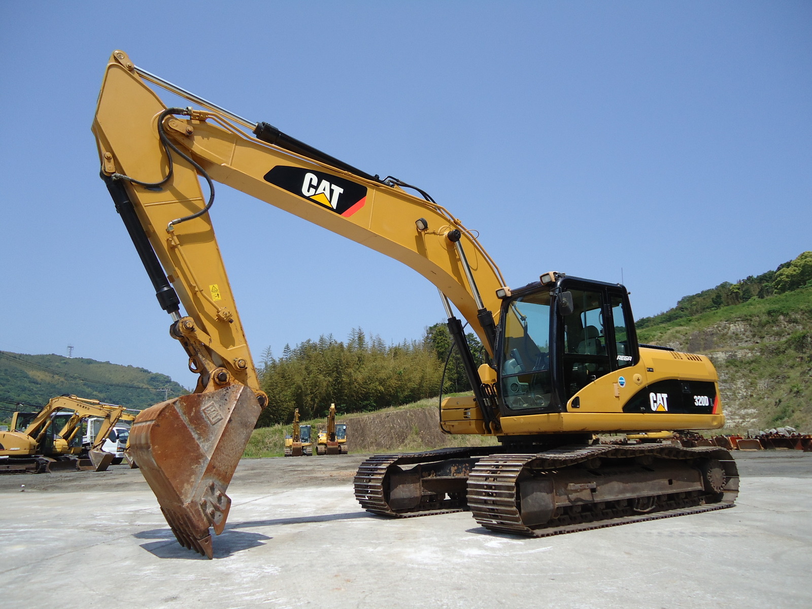 Used Construction Machine Used CAT CAT Excavator 0.7-0.9m3 320DL-E