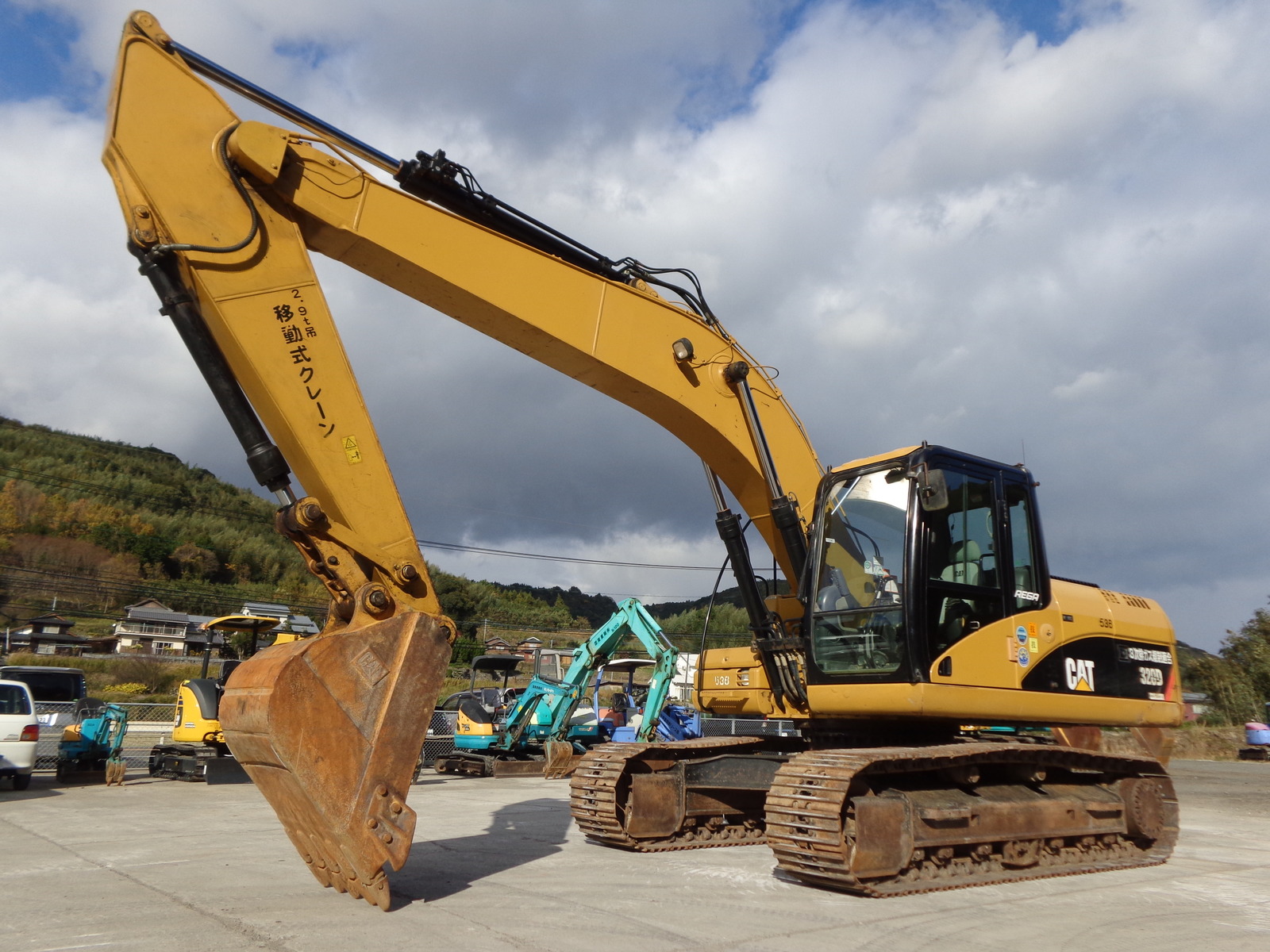 Used Construction Machine Used CAT CAT Excavator 0.7-0.9m3 320D