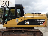 Used Construction Machine Used CAT CAT Excavator 0.7-0.9m3 320D