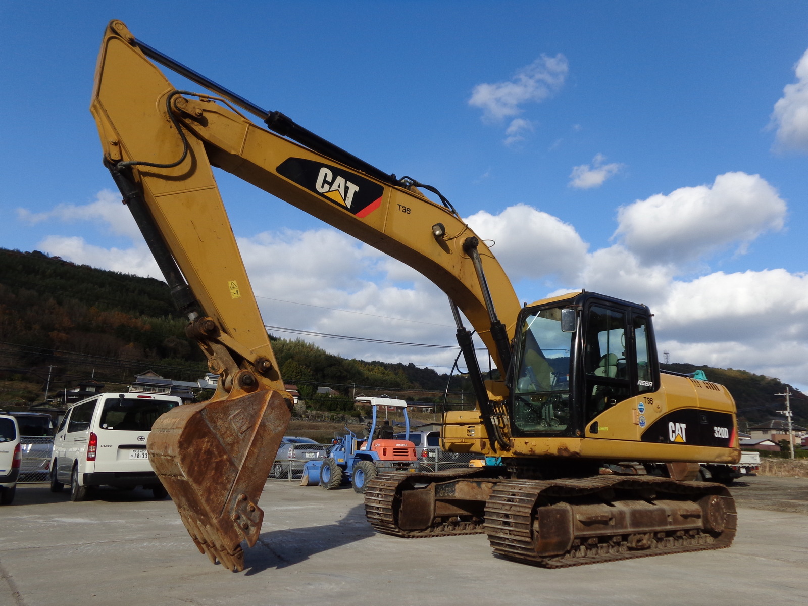 Used Construction Machine Used CAT CAT Excavator 0.7-0.9m3 320D