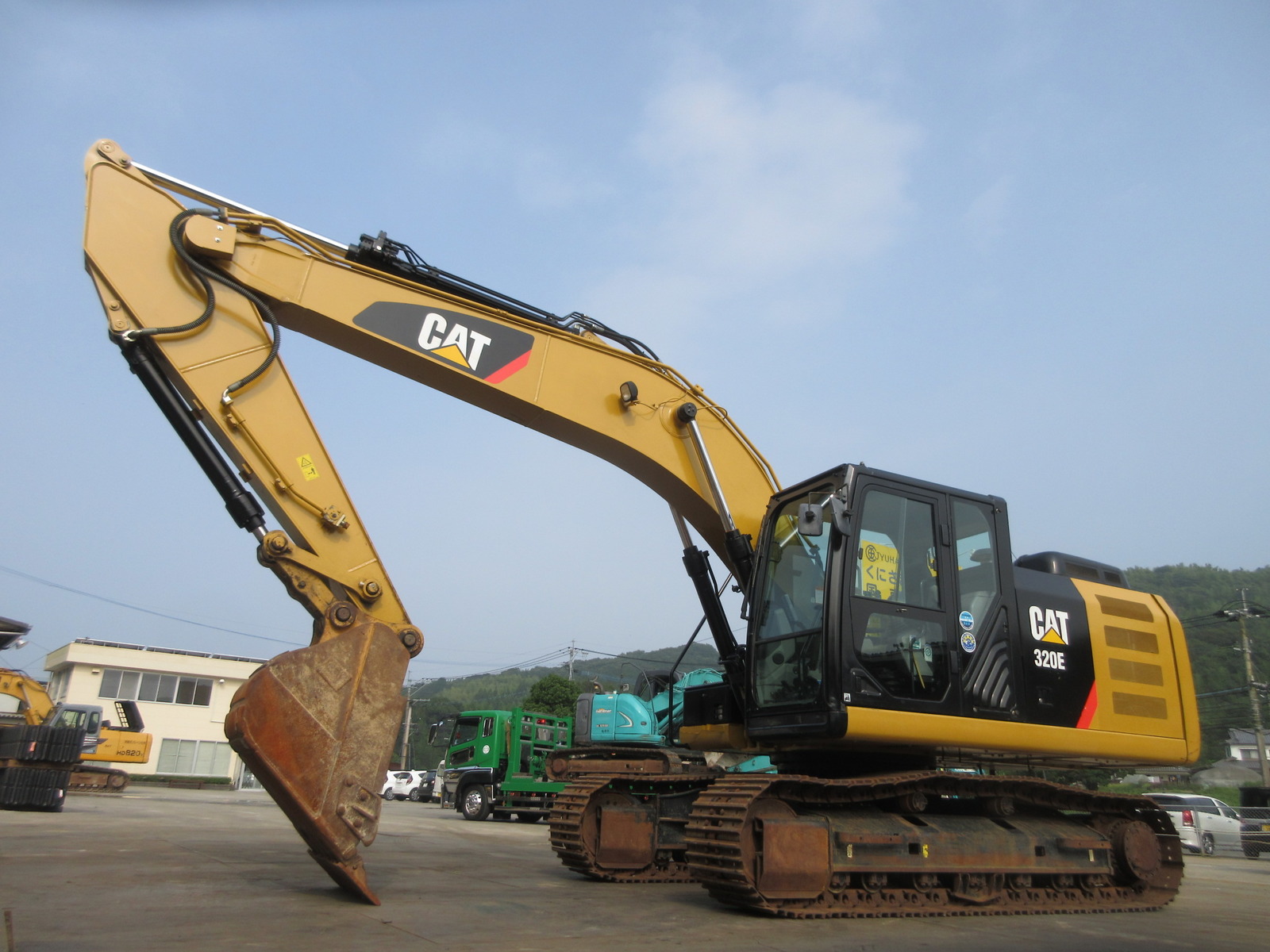 Used Construction Machine Used CAT CAT Excavator 0.7-0.9m3 320E-2