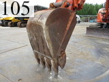 Used Construction Machine Used HITACHI HITACHI Excavator 0.4-0.5m3 EX135UR