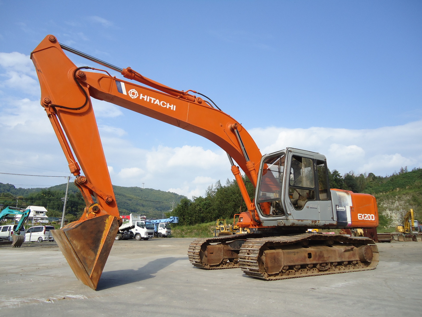 Used Construction Machine Used HITACHI HITACHI Excavator 0.7-0.9m3 EX200-2