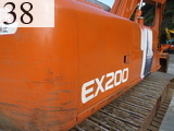 Used Construction Machine Used HITACHI HITACHI Excavator 0.7-0.9m3 EX200-2