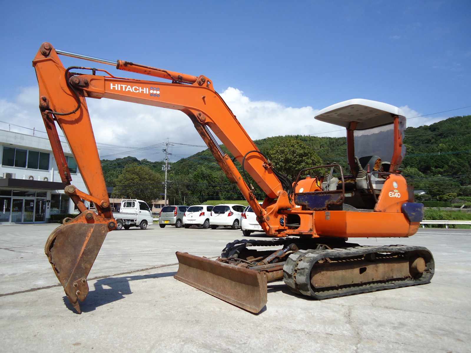 Used Construction Machine Used HITACHI HITACHI Excavator 0.2-0.3m3 EX40-2