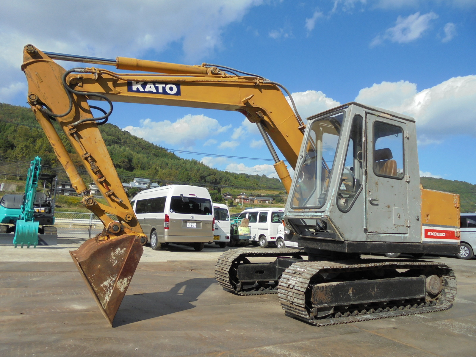 Used Construction Machine Used KATO WORKS KATO WORKS Excavator 0.2-0.3m3 HD250SE