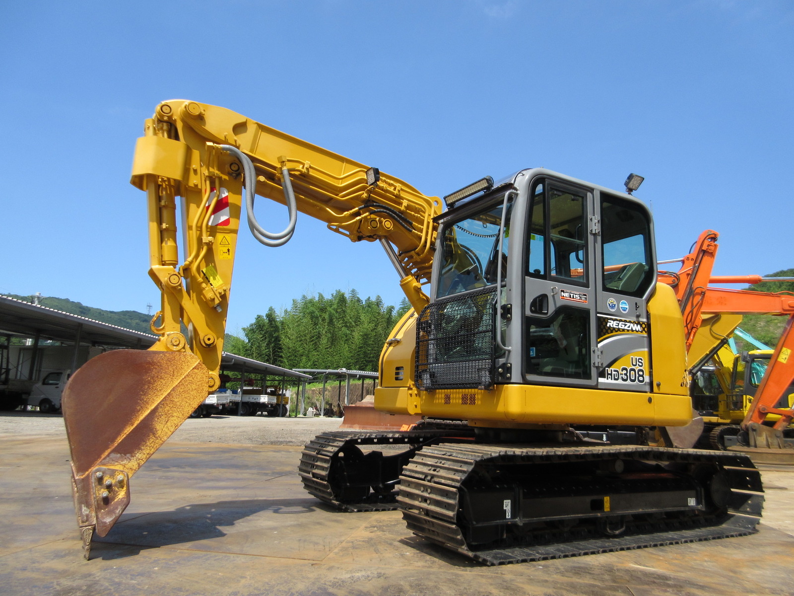 Used Construction Machine Used KATO WORKS KATO WORKS Demolition excavators Short reach HD308US-6A