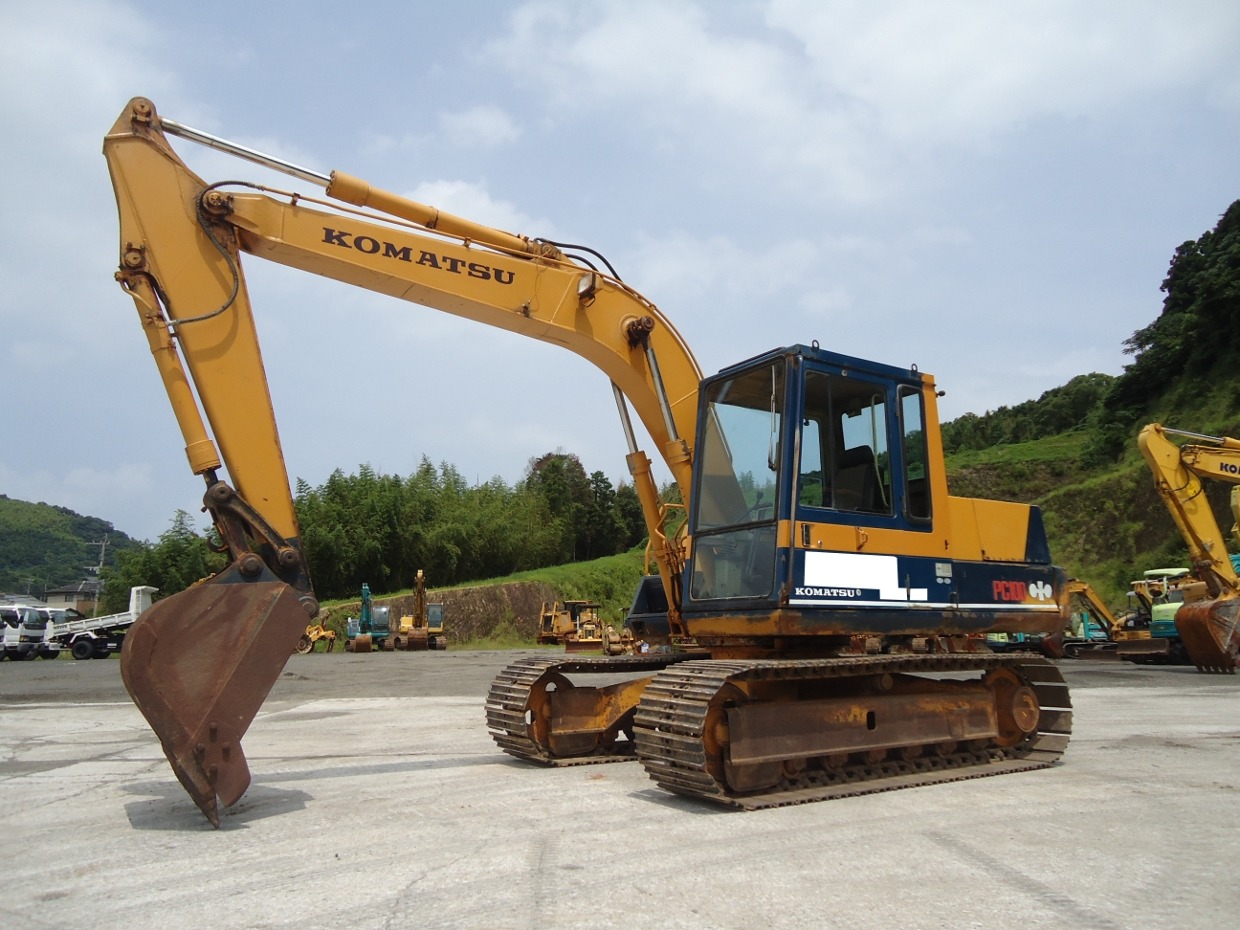 Used Construction Machine Used KOMATSU KOMATSU Excavator 0.4-0.5m3 PC100-3