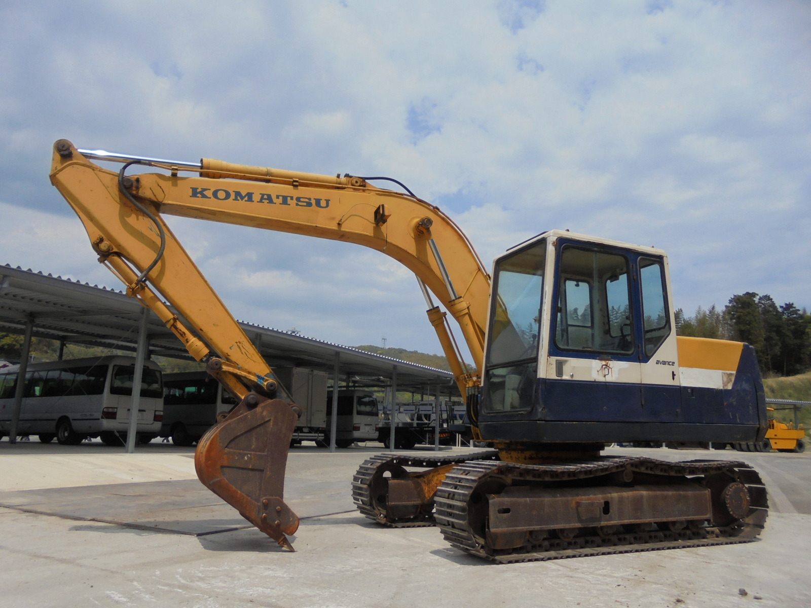 Used Construction Machine Used KOMATSU KOMATSU Excavator 0.4-0.5m3 PC100-5