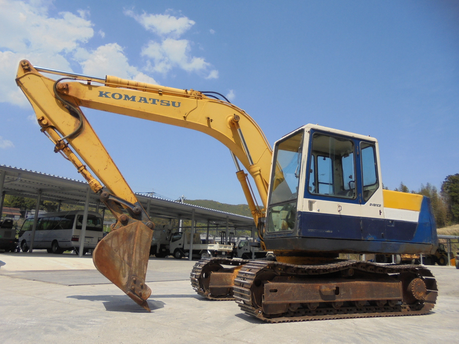 Used Construction Machine Used KOMATSU KOMATSU Excavator 0.4-0.5m3 PC100-5