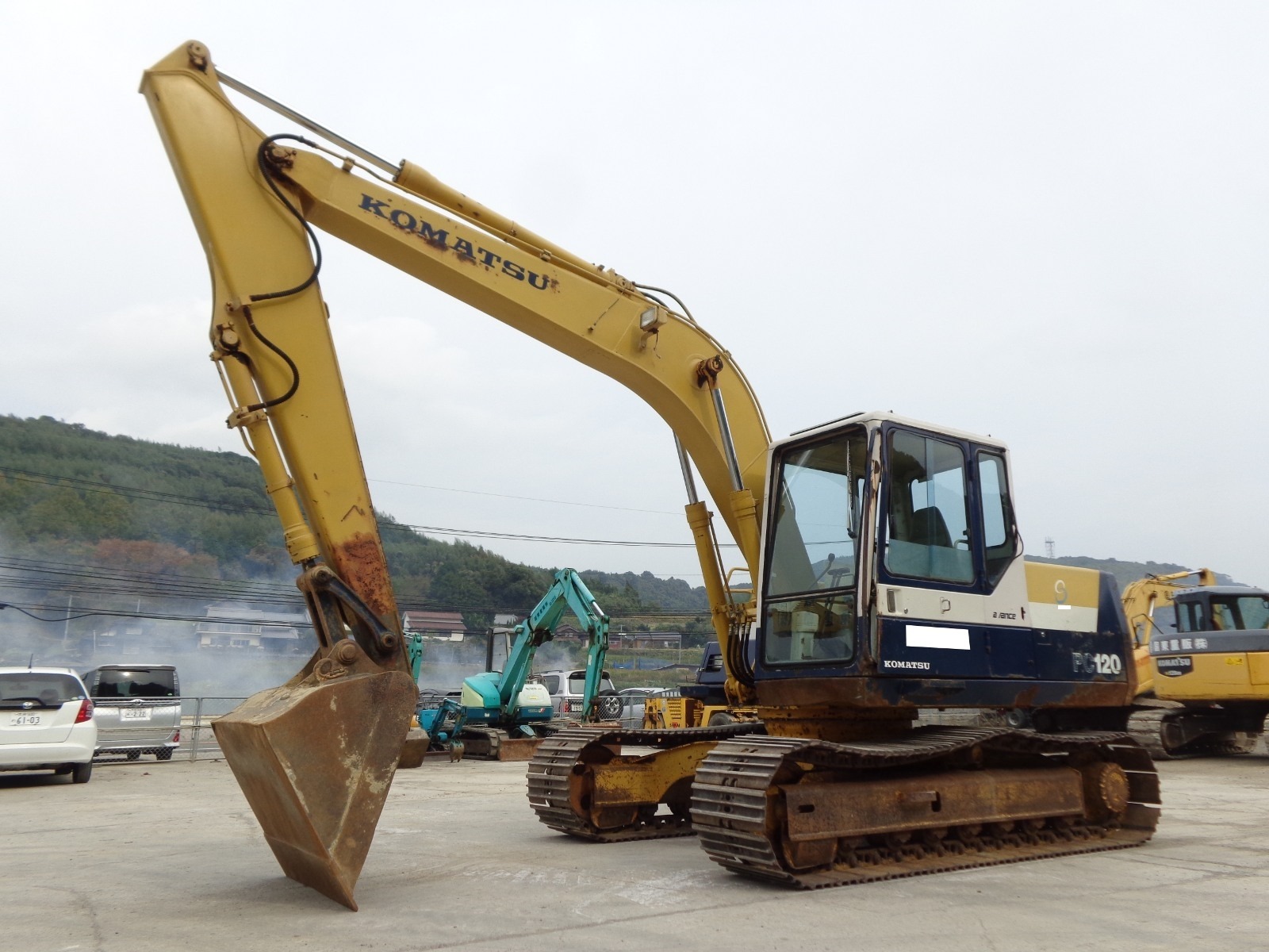 Used Construction Machine Used KOMATSU KOMATSU Excavator 0.4-0.5m3 PC120-5