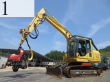 Used Construction Machine Used KOMATSU KOMATSU Forestry excavators Harvester PC120-8