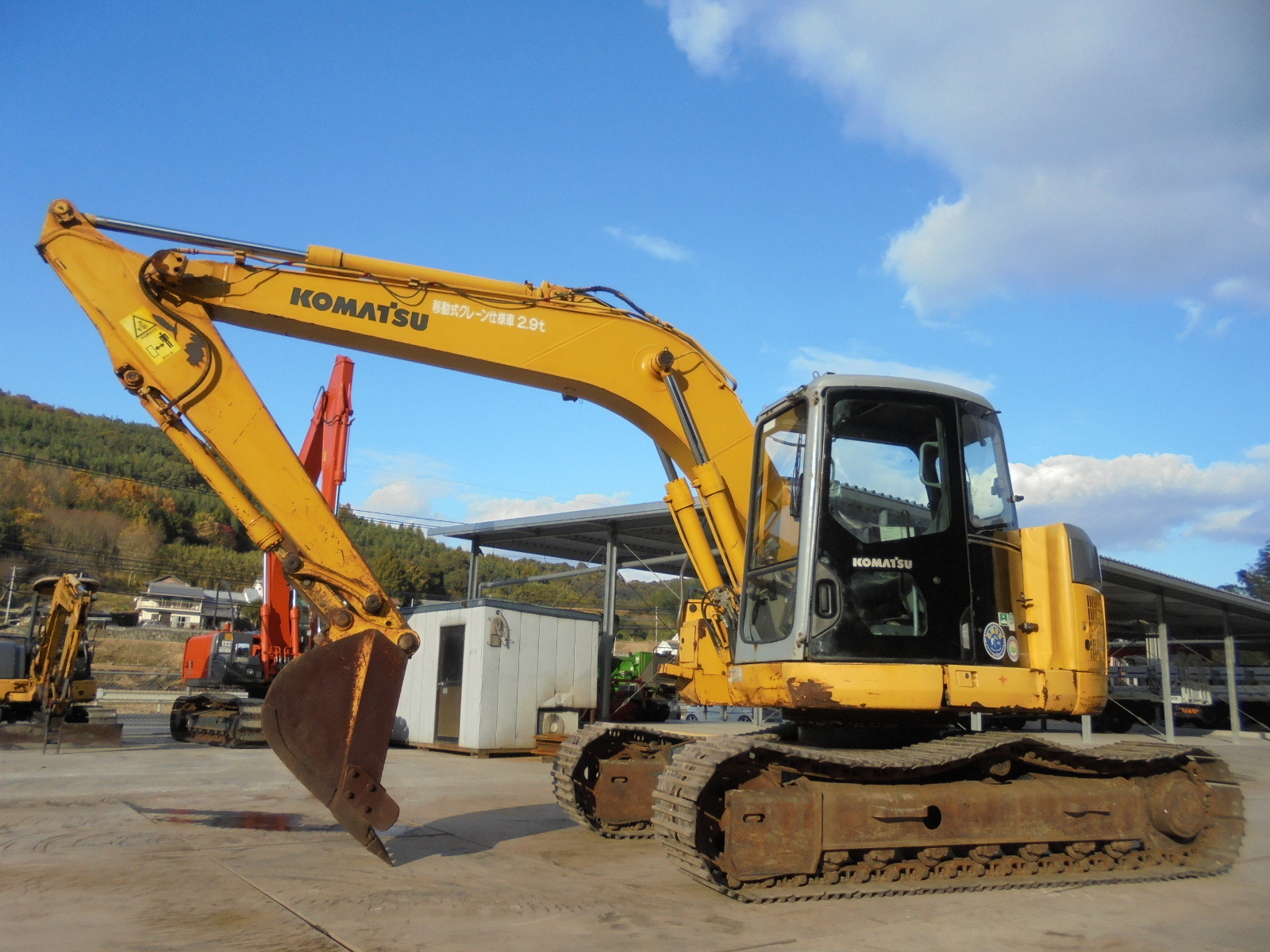 Used Construction Machine Used KOMATSU KOMATSU Excavator 0.4-0.5m3 PC128US-2