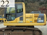 Used Construction Machine Used KOMATSU KOMATSU Excavator 0.7-0.9m3 PC200-8