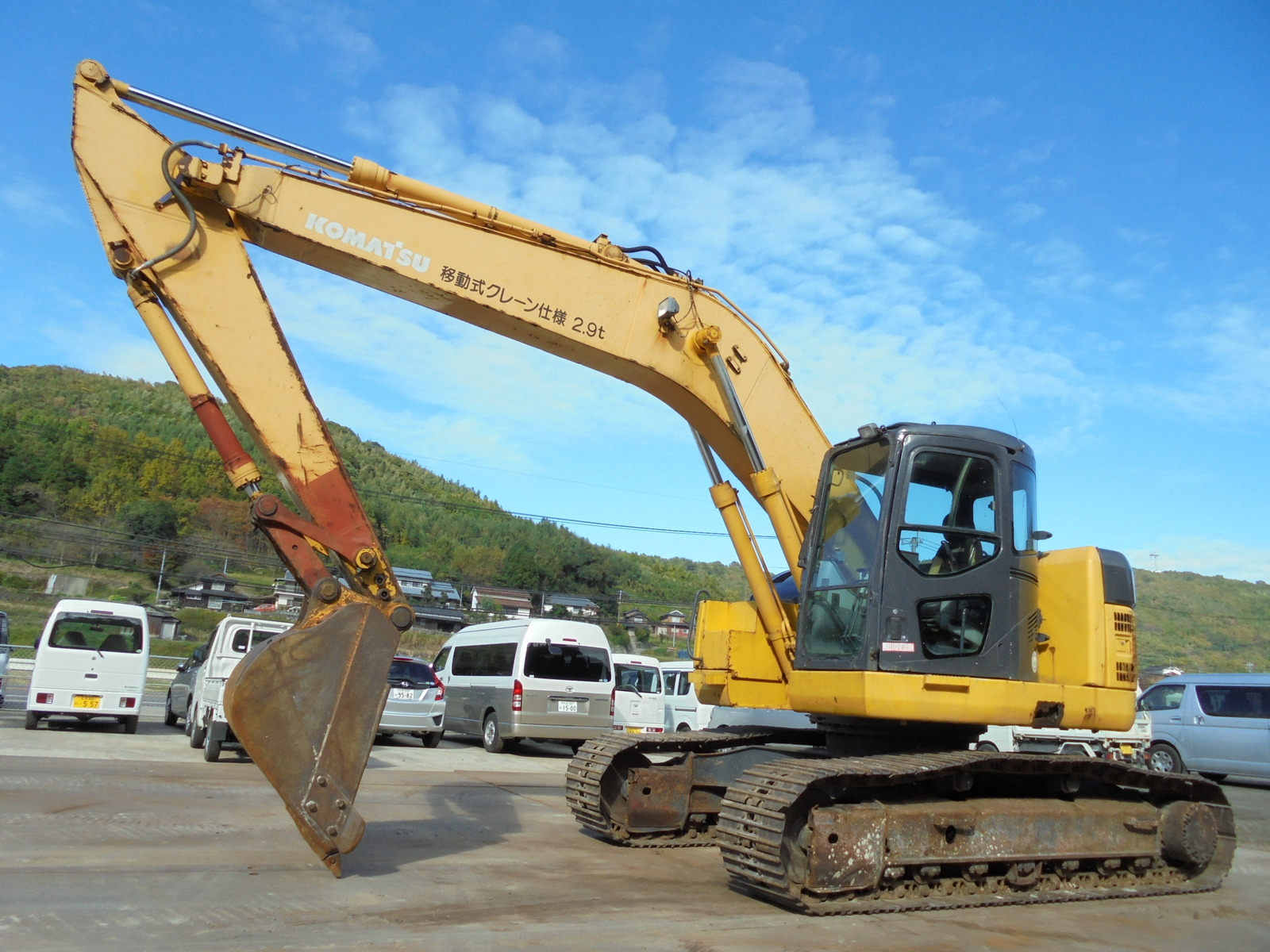 Used Construction Machine Used KOMATSU KOMATSU Excavator 0.7-0.9m3 PC228US-3