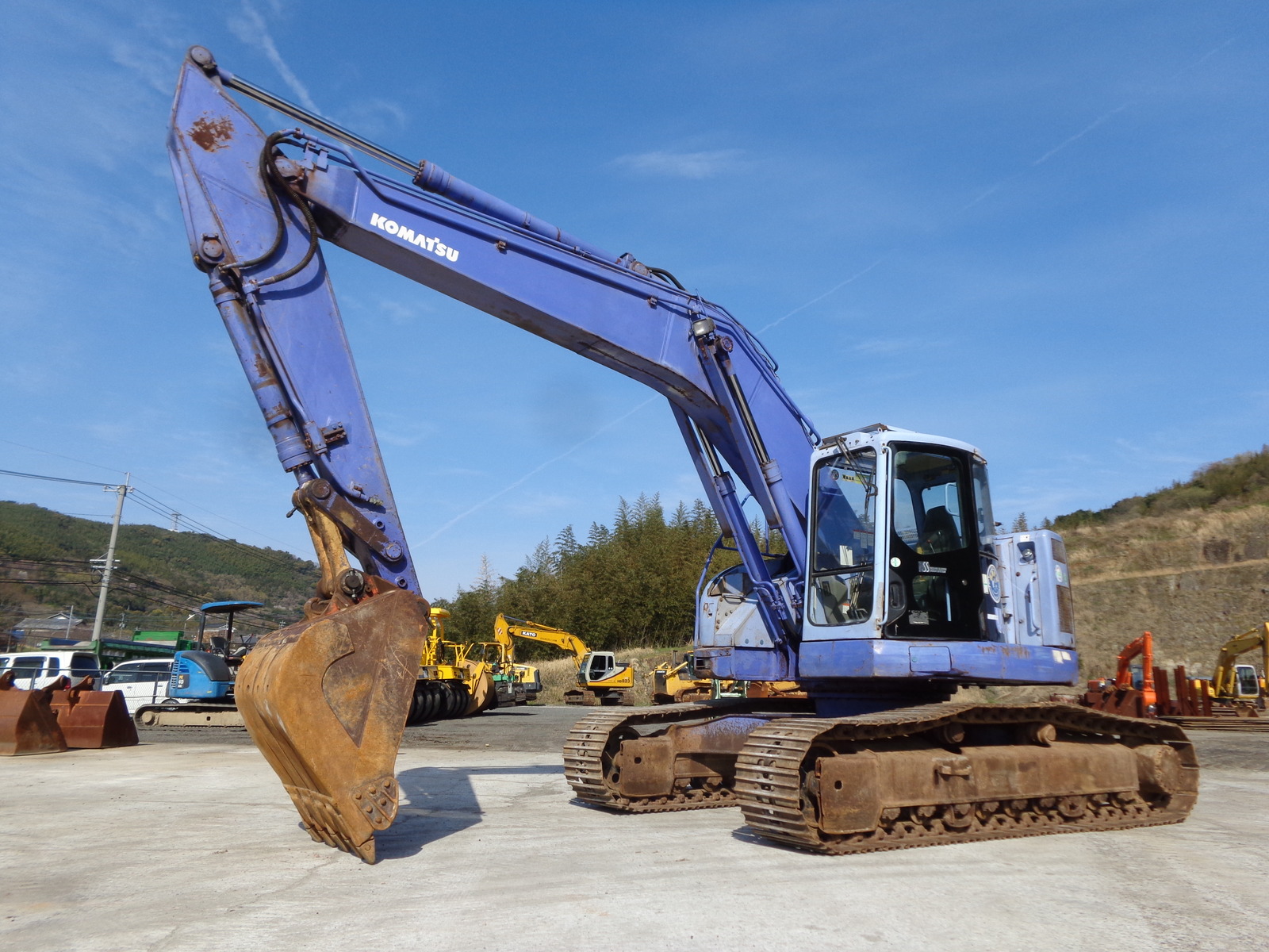 Used Construction Machine Used KOMATSU KOMATSU Excavator 0.7-0.9m3 PC228UU-1