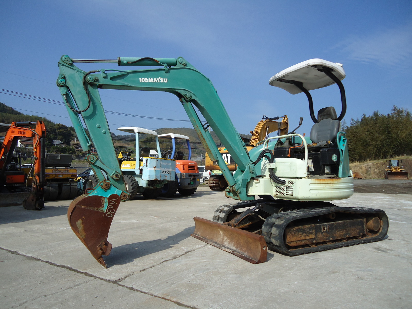 Used Construction Machine Used KOMATSU KOMATSU Excavator ~0.1m3 PC30FR