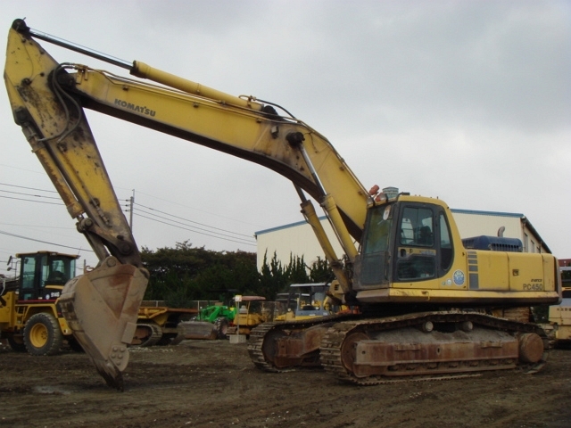 中古建設機械 中古 コマツ KOMATSU 油圧ショベル・バックホー １．０立米以上 PC450-6