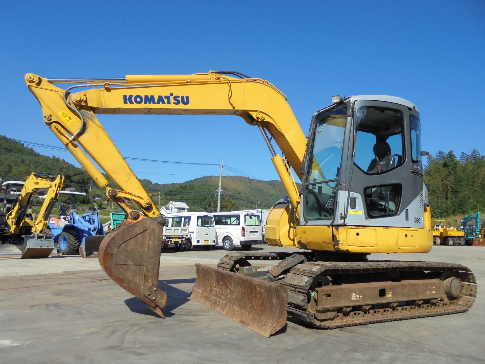 Used Construction Machine Used KOMATSU KOMATSU Excavator 0.2-0.3m3 PC78US-6N0