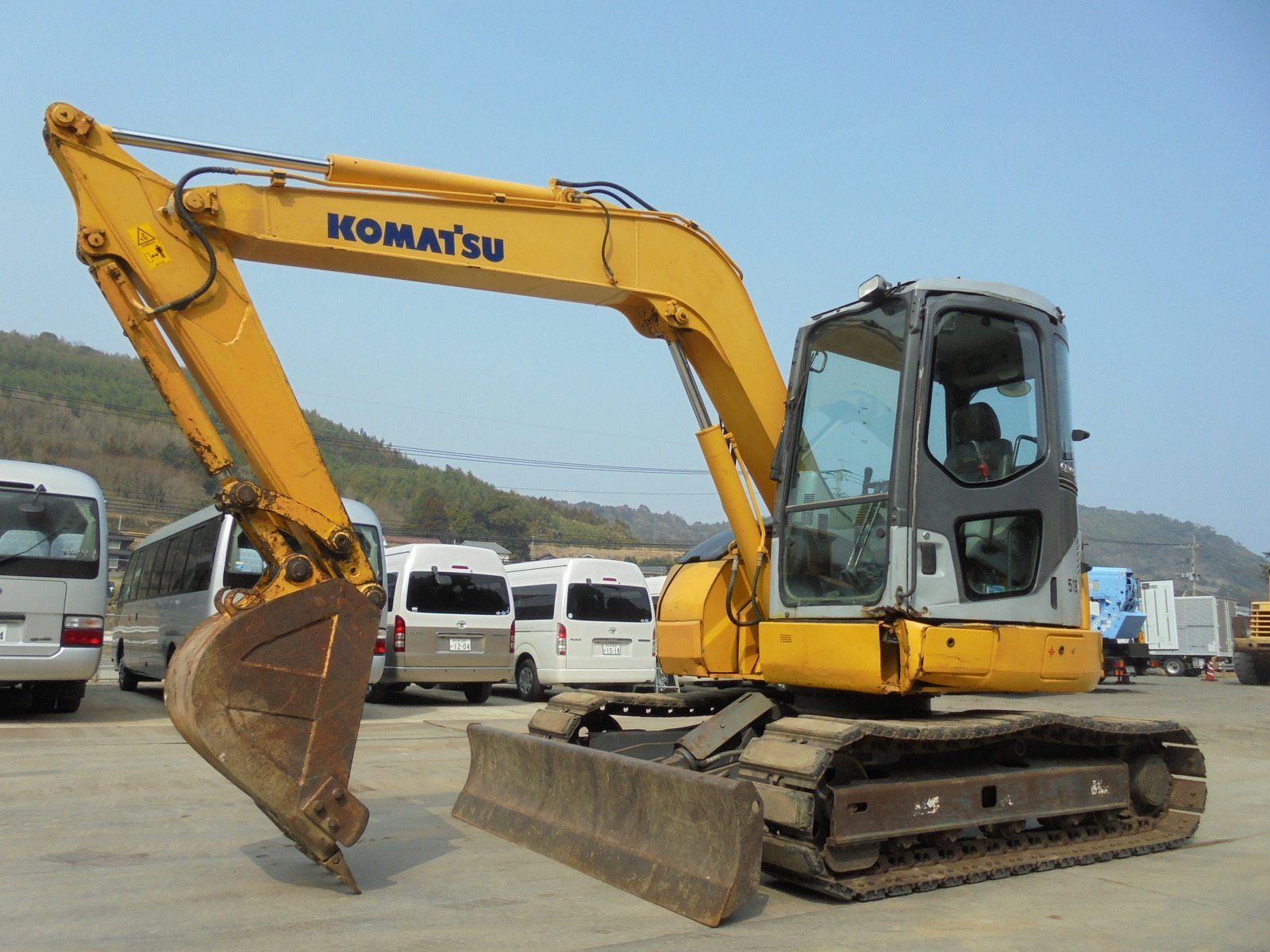 Used Construction Machine Used KOMATSU KOMATSU Excavator 0.2-0.3m3 PC78US-6N0