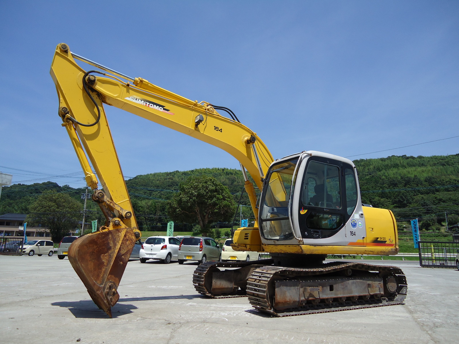 Used Construction Machine Used SUMITOMO SUMITOMO Excavator 0.4-0.5m3 SH120-3