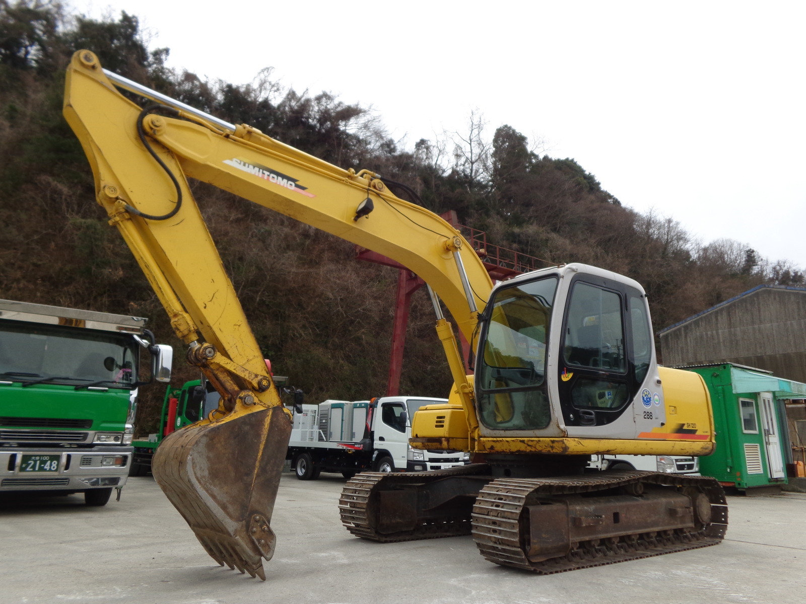 Used Construction Machine Used SUMITOMO SUMITOMO Excavator 0.4-0.5m3 SH120-3