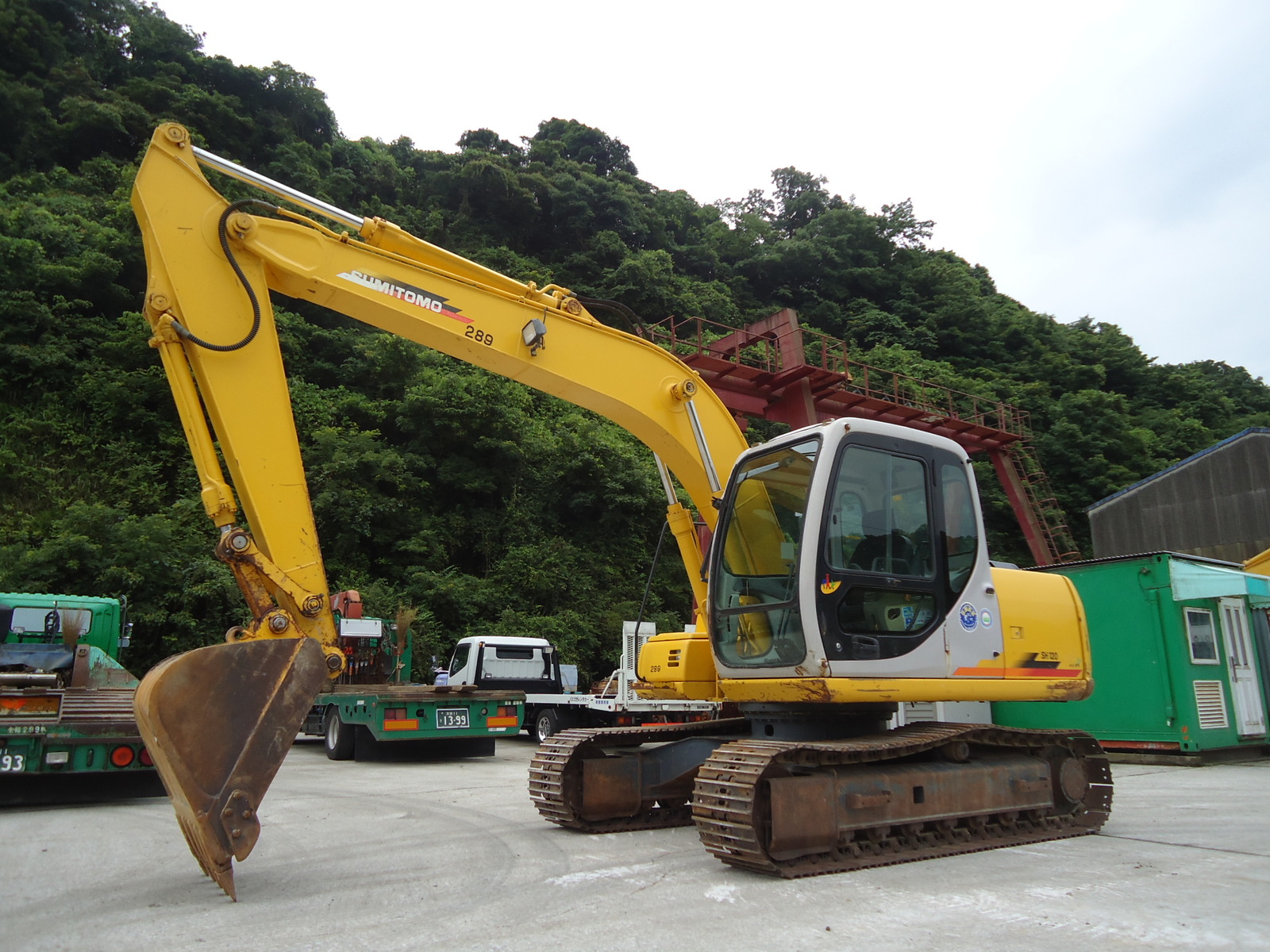 Used Construction Machine Used SUMITOMO SUMITOMO Excavator 0.4-0.5m3 SH120-3