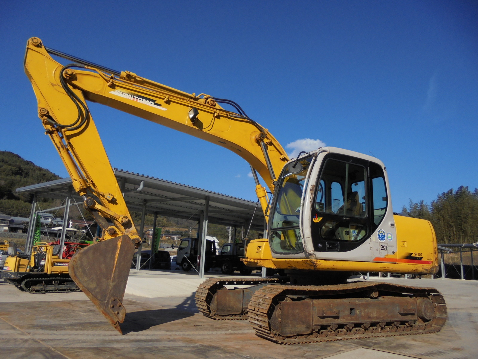 Used Construction Machine Used SUMITOMO SUMITOMO Excavator 0.4-0.5m3 SH120-3