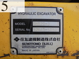 Used Construction Machine Used SUMITOMO SUMITOMO Excavator 0.4-0.5m3 SH120-3