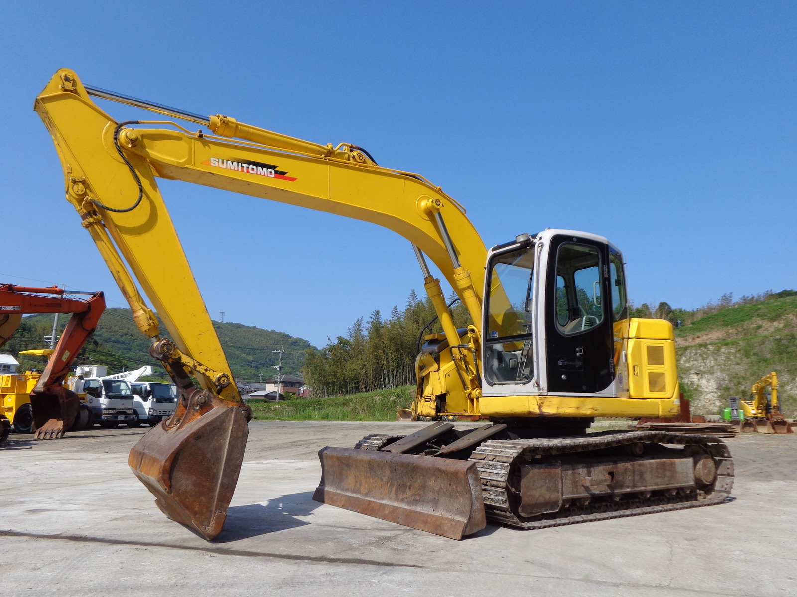 Used Construction Machine Used SUMITOMO SUMITOMO Excavator 0.4-0.5m3 SH125X-3