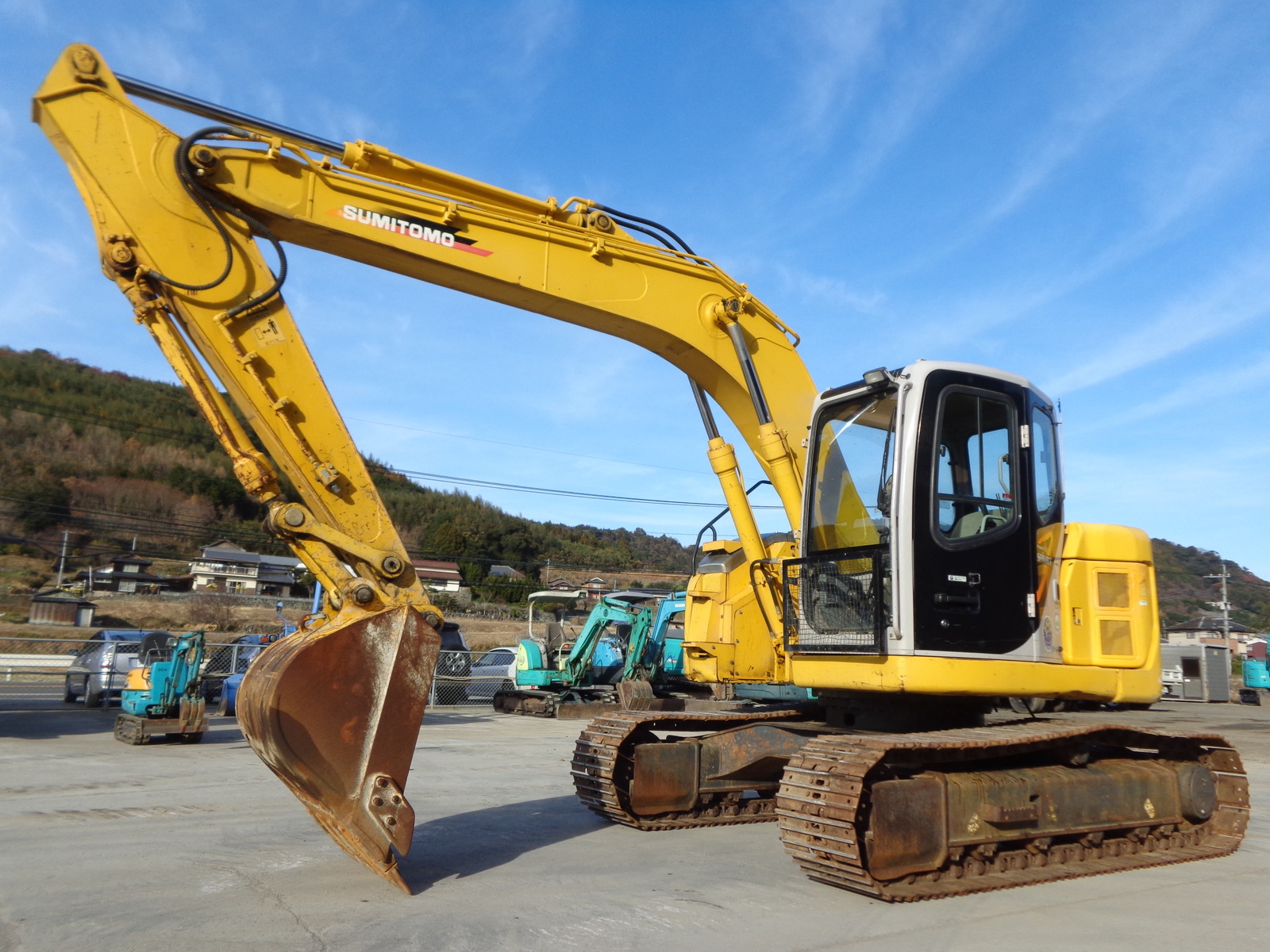 Used Construction Machine Used SUMITOMO SUMITOMO Excavator 0.2-0.3m3 SH135X-3