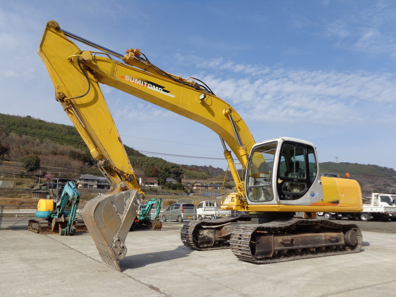 Used Construction Machine Used SUMITOMO SUMITOMO Excavator 0.7-0.9m3 SH200-3