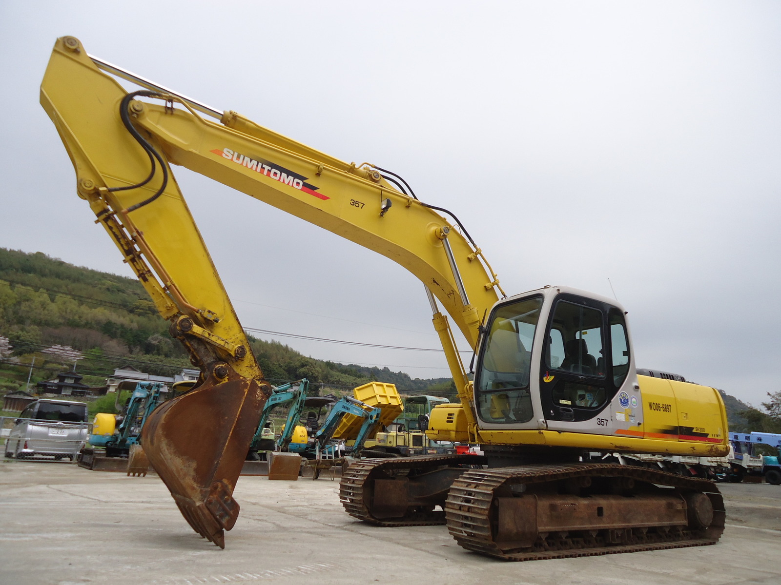 Used Construction Machine Used SUMITOMO SUMITOMO Excavator 0.7-0.9m3 SH200-3