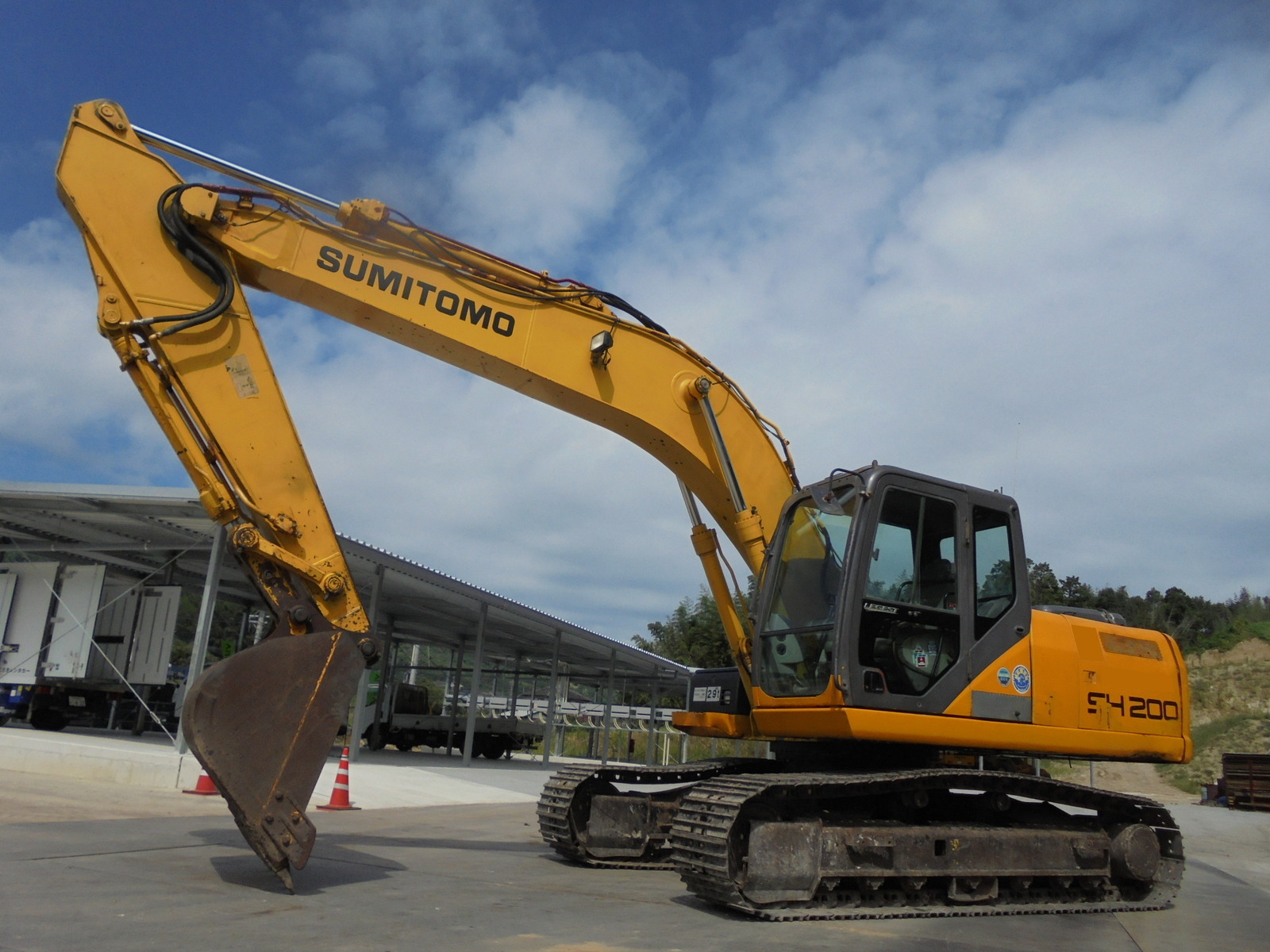 Used Construction Machine Used SUMITOMO SUMITOMO Excavator 0.7-0.9m3 SH200-5