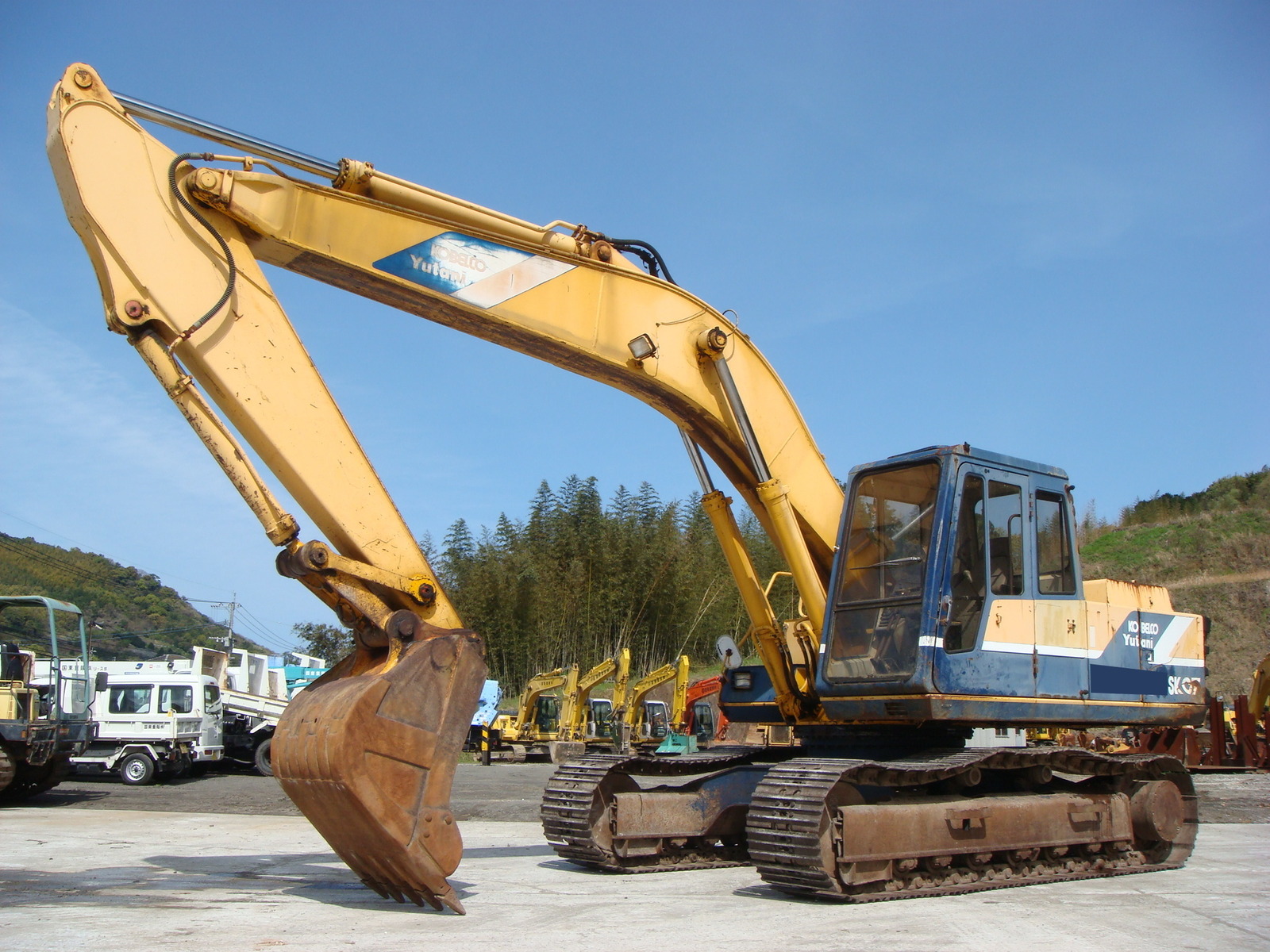 Used Construction Machine Used KOBELCO KOBELCO Excavator 0.7-0.9m3 SK07-N2