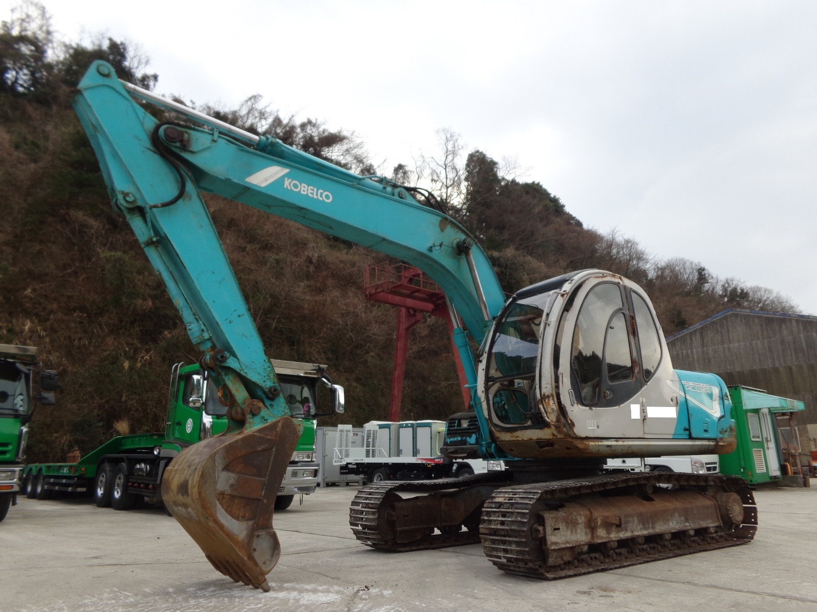 中古建設機械 中古 神鋼コベルコ建機 KOBELCO 油圧ショベル・バックホー ０．４－０．５立米 SK120-2