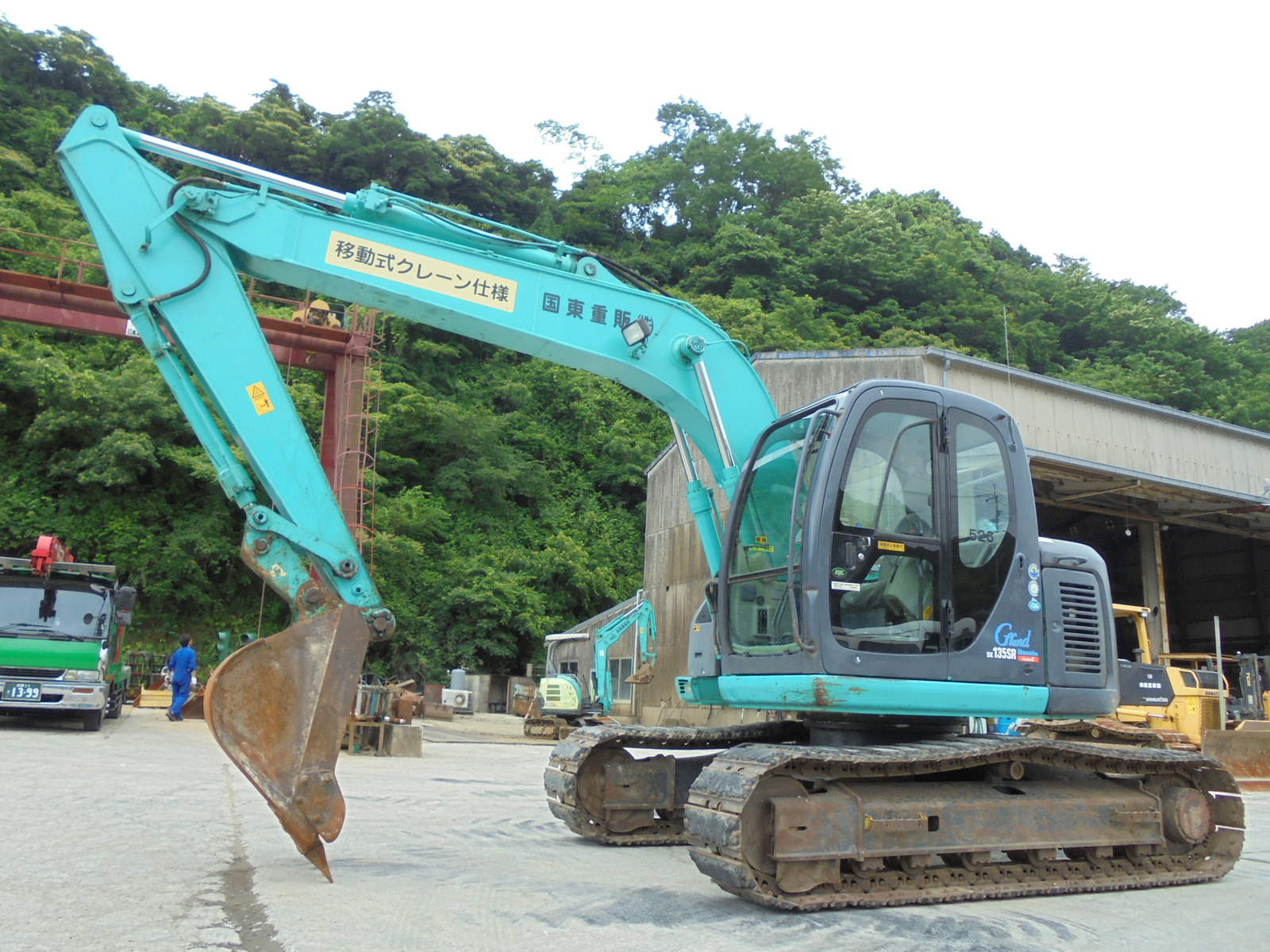 Used Construction Machine Used KOBELCO KOBELCO Excavator 0.4-0.5m3 SK135SR-1ES