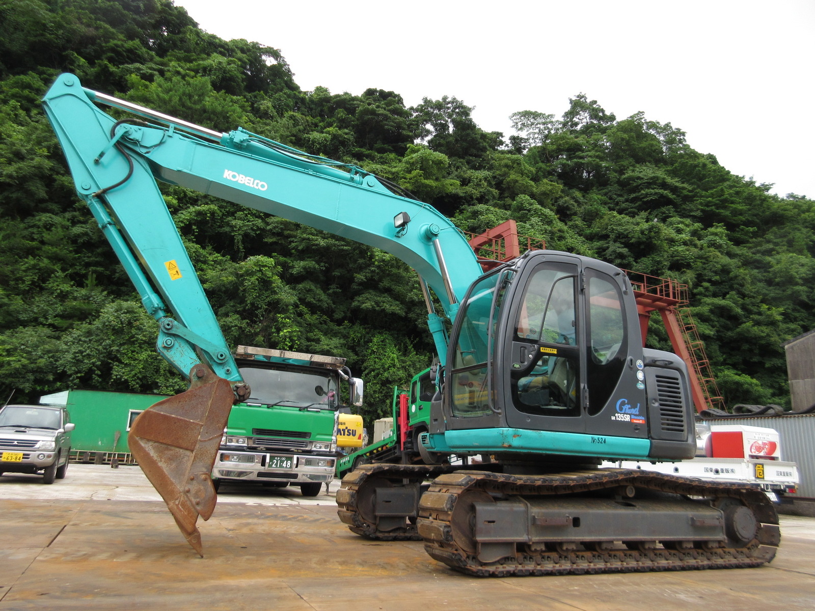 Used Construction Machine Used KOBELCO KOBELCO Excavator 0.4-0.5m3 SK135SR-1ES