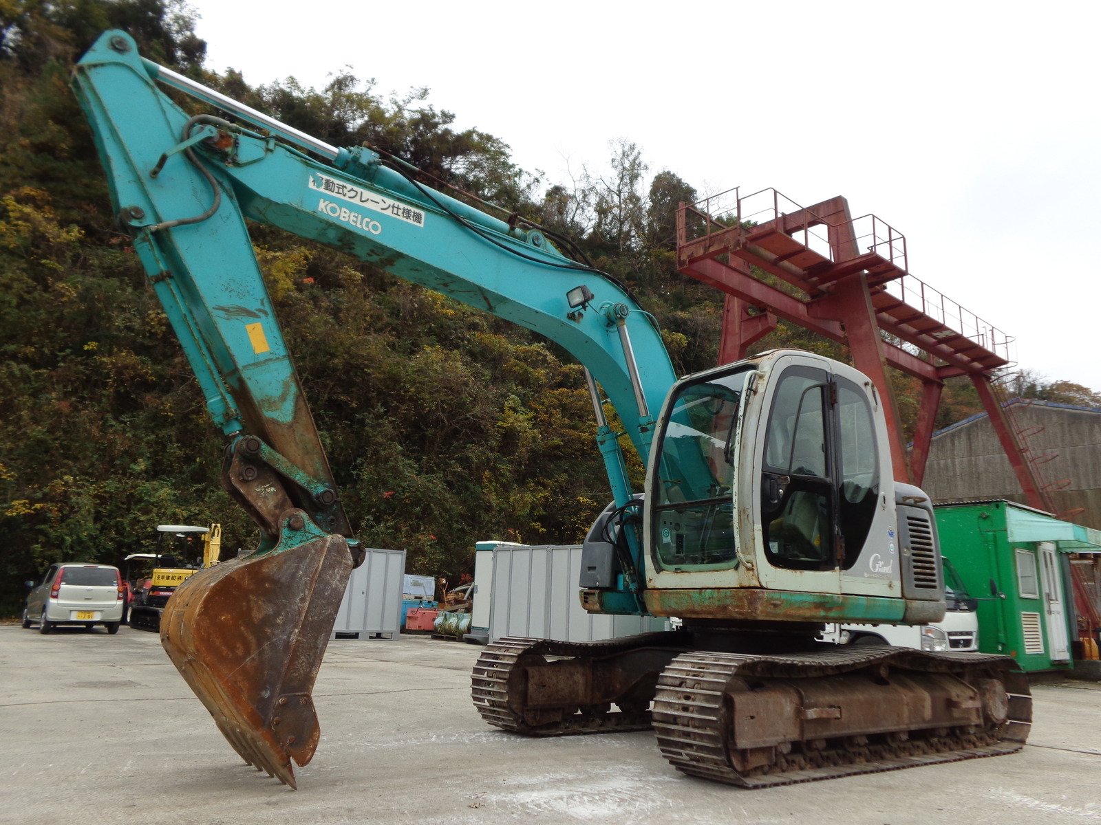 Used Construction Machine Used KOBELCO KOBELCO Excavator 0.4-0.5m3 SK135SR