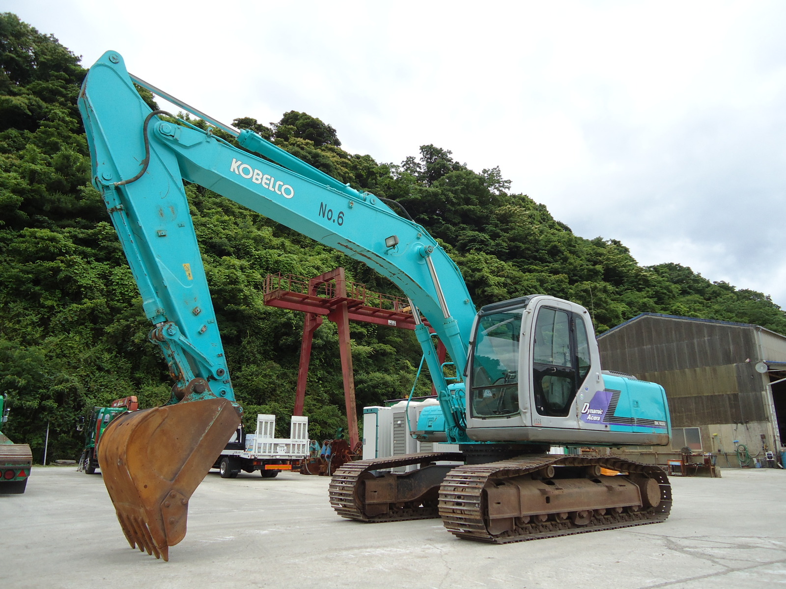 Used Construction Machine Used KOBELCO KOBELCO Excavator 0.7-0.9m3 SK200-6