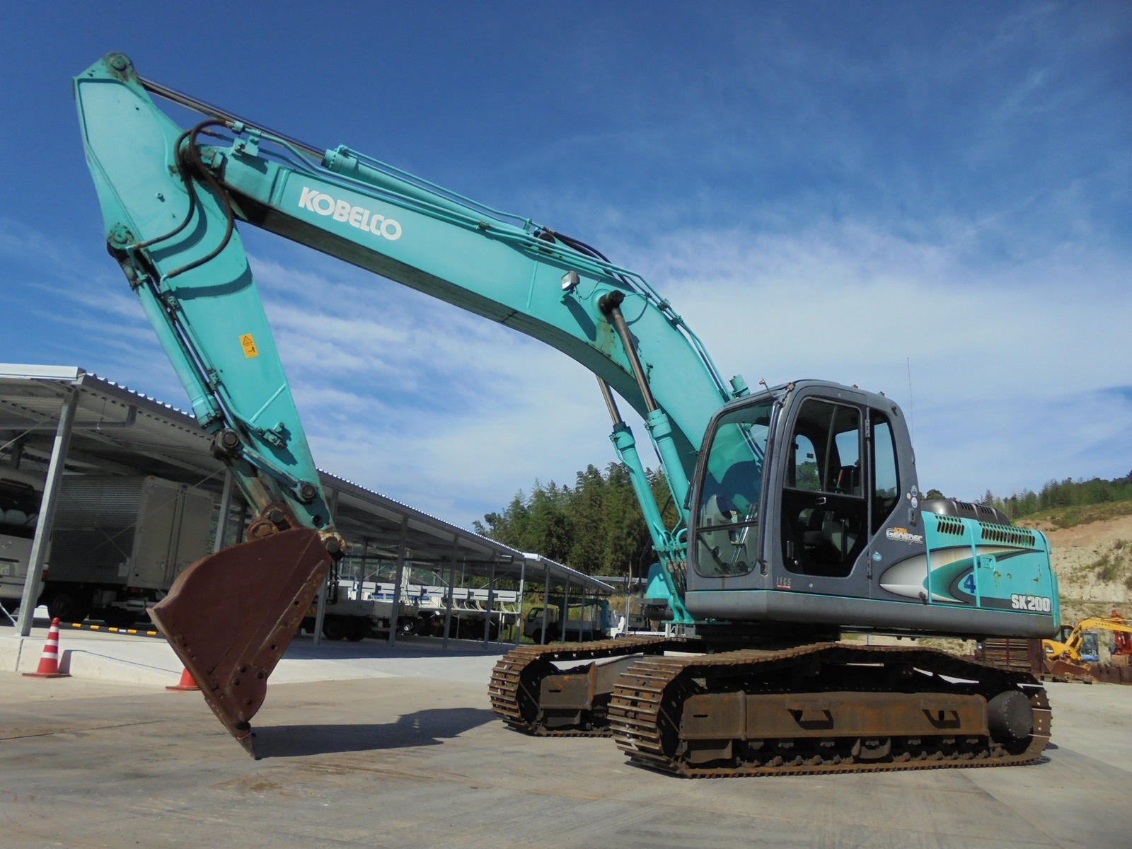 Used Construction Machine Used KOBELCO KOBELCO Excavator 0.7-0.9m3 SK200-8