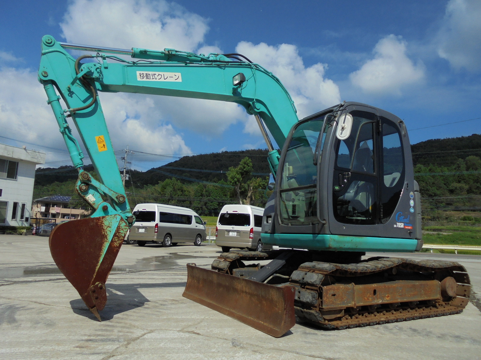 中古建設機械 中古 神鋼コベルコ建機 KOBELCO 油圧ショベル・バックホー ０．２－０．３立米 SK70SR-1ES