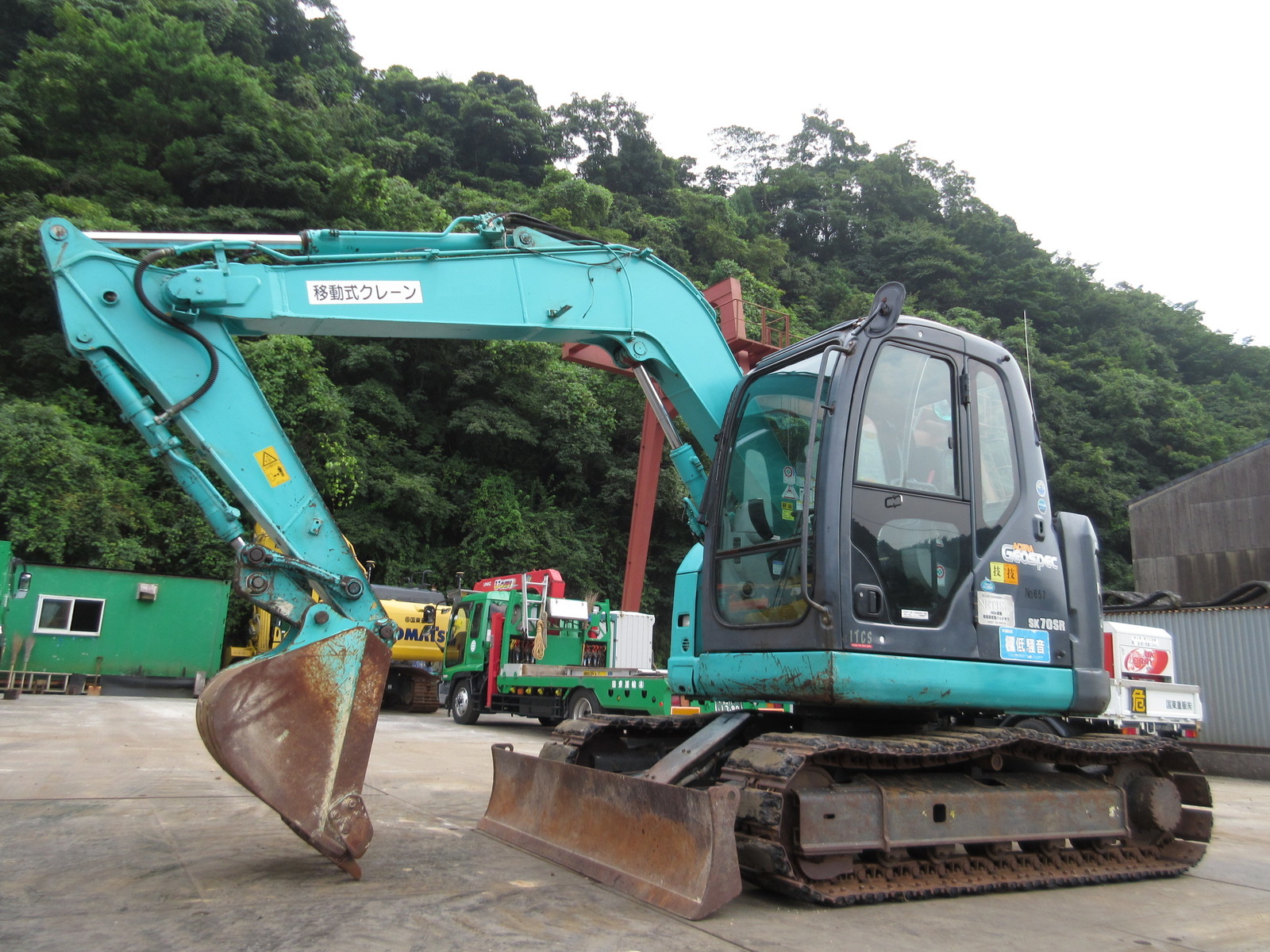 中古建設機械 中古 コベルコ建機 KOBELCO 油圧ショベル・バックホー ０．２－０．３立米 SK70SR-2