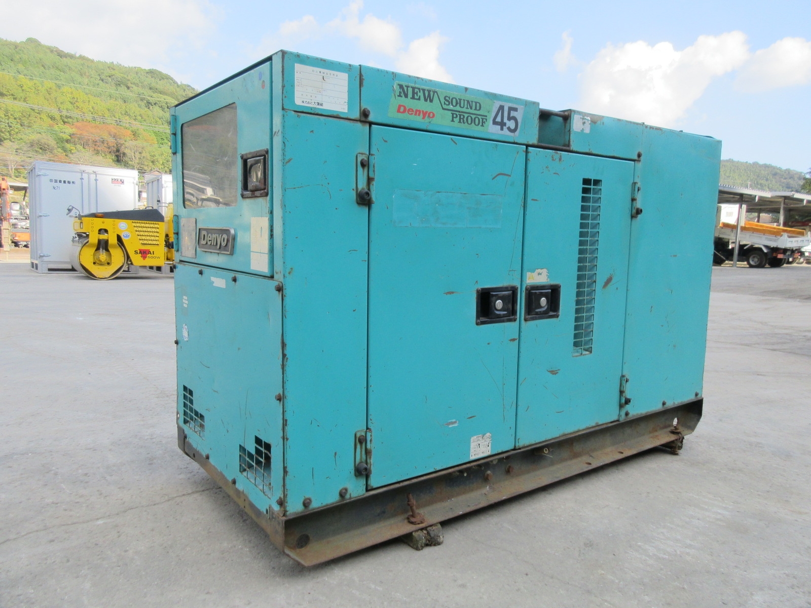 Used Construction Machine Used DENYO DENYO Generator  DCA-45SPH