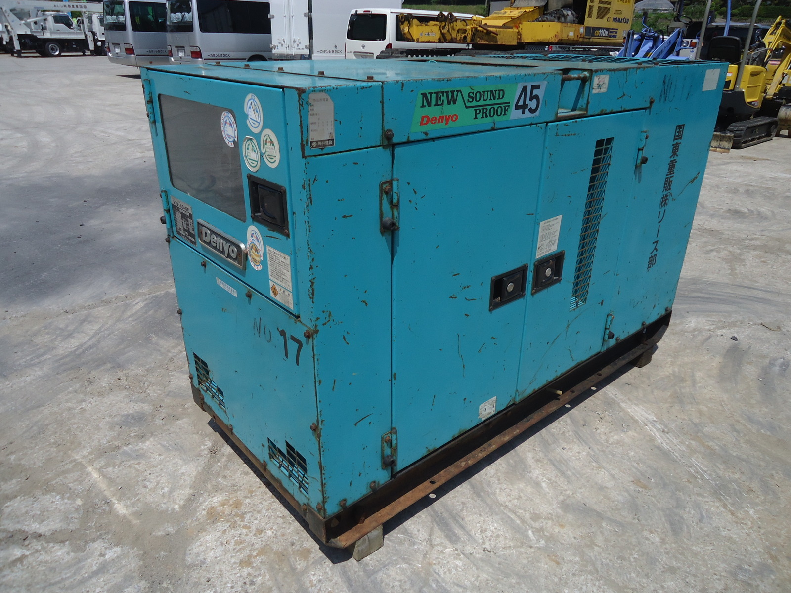 Used Construction Machine Used DENYO DENYO Generator  DCA-45SPI