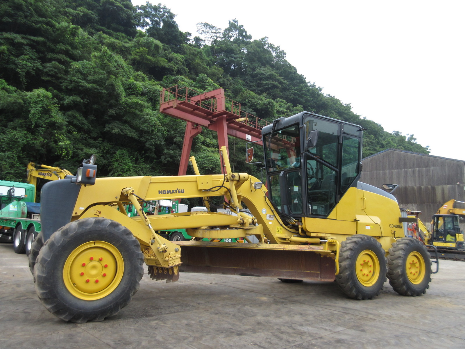 Used Construction Machine Used KOMATSU KOMATSU Grader Articulated frame GD405A-3