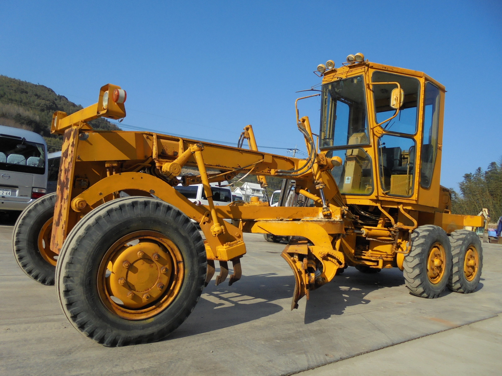 Used Construction Machine Used MITSUBISHI MITSUBISHI Grader Articulated frame MG100