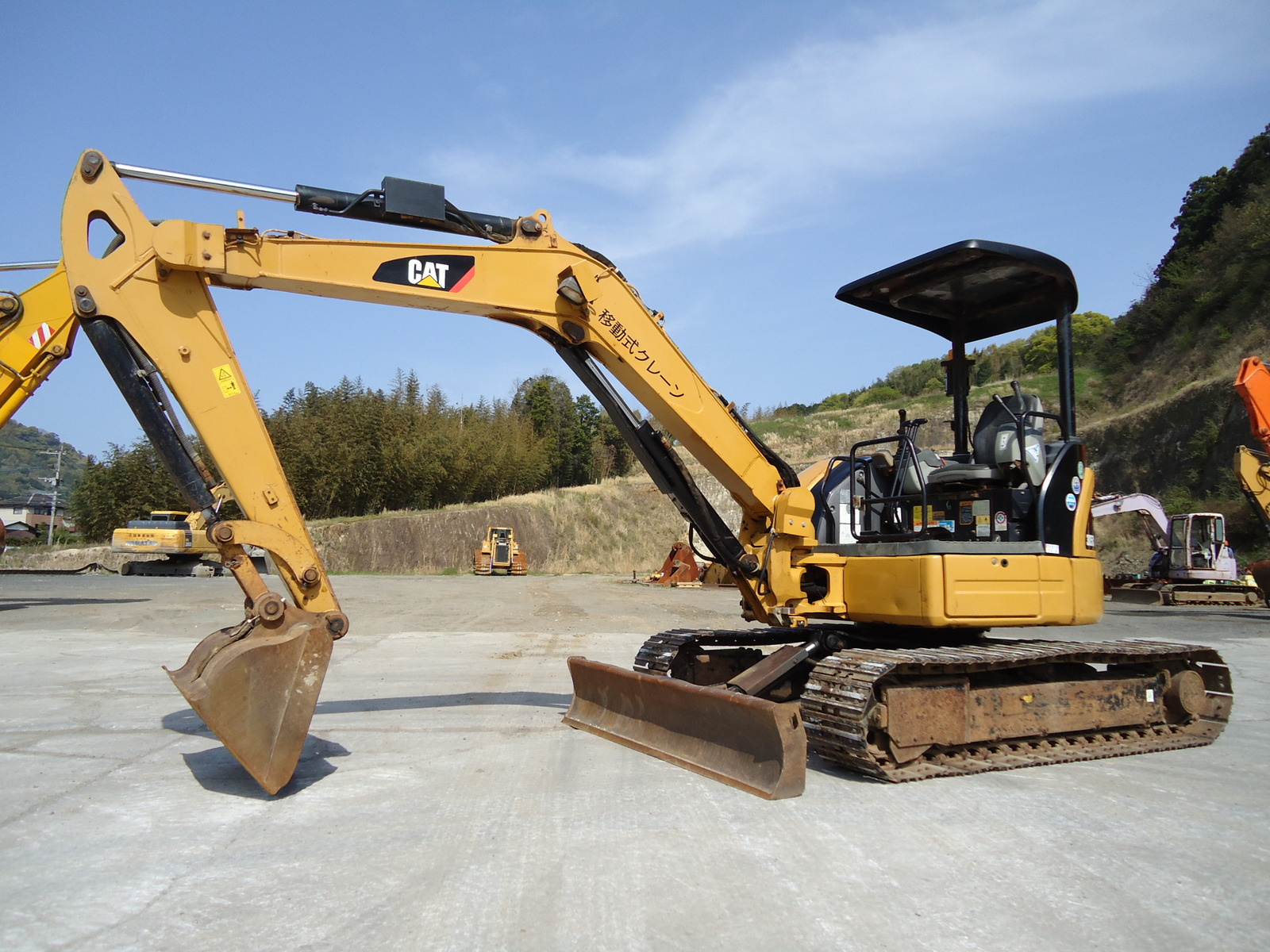 Used Construction Machine Used CAT CAT Excavator 0.2-0.3m3 305CCR