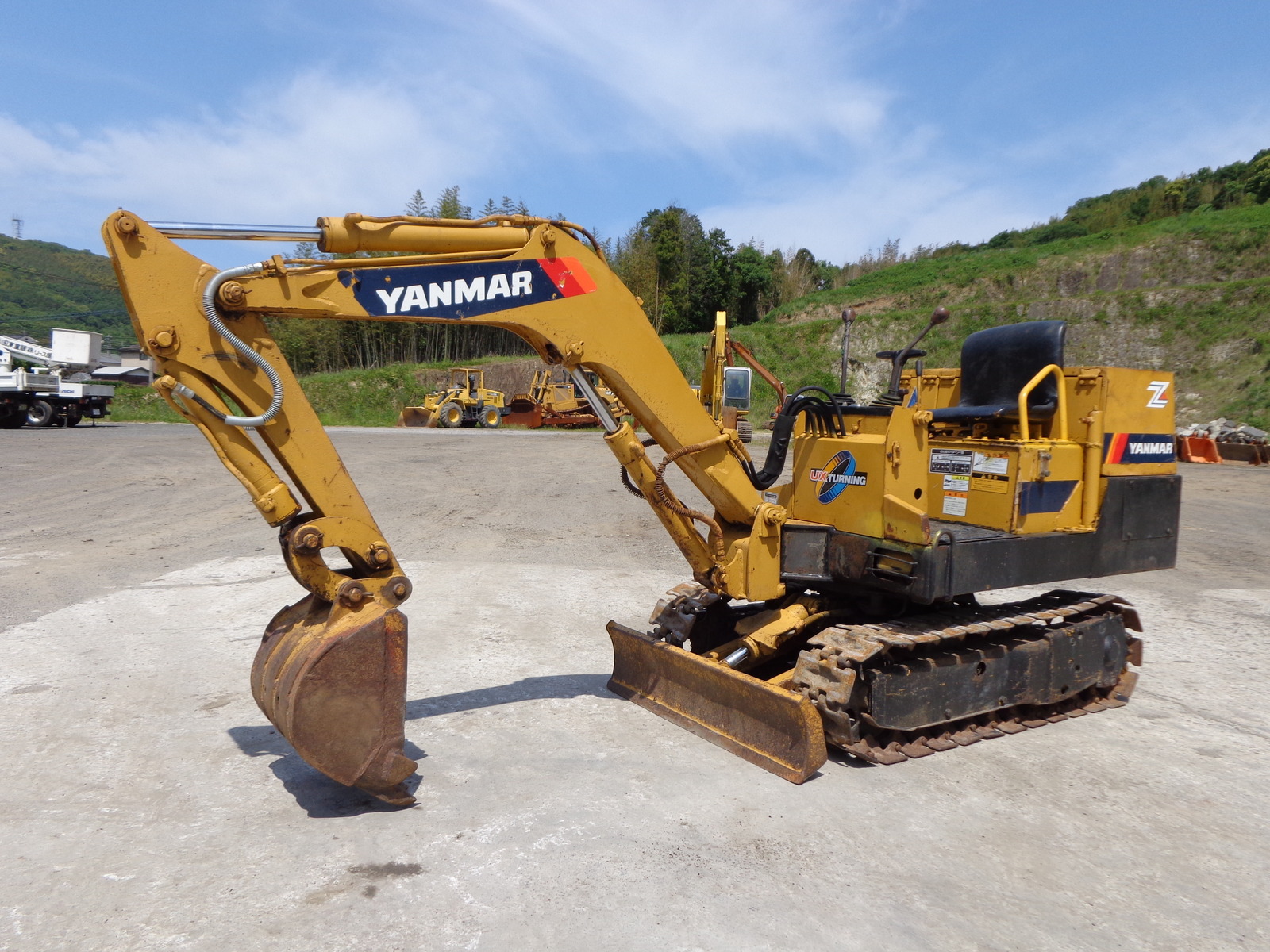 中古建設機械 中古 ヤンマーディーゼル YANMAR 油圧ショベル・バックホー ０．１立米以下 B12-2